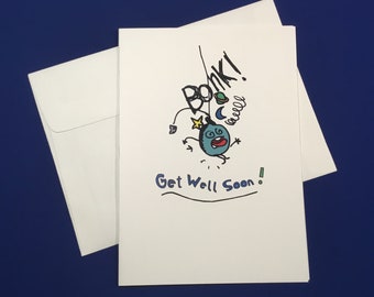 Bonk Get Well Soon Card