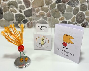 Yaz - Wooden, Painted, Magnetic creature