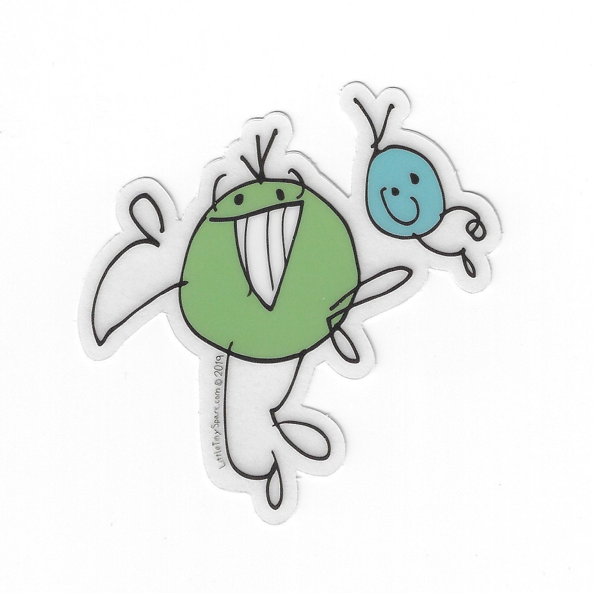 Vinyl Barry & Larry Sticker - Etsy
