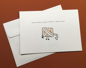 Every Angle Get Well Soon Card