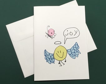 Joy Greeting Card