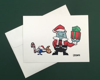 Smoe and Loe Christmas Card