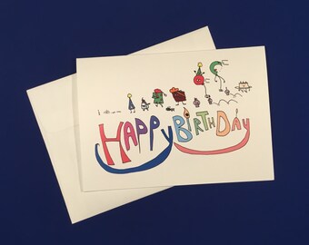 Happy Birthday Parade Card
