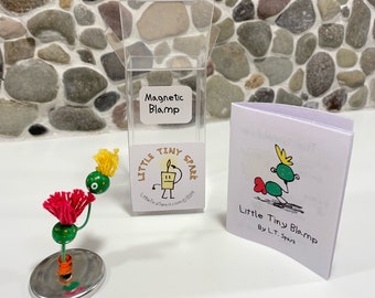 Blamp - Wooden, Painted, Magnetic creature