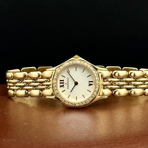 Ladies 14k Yellow Gold Movado Brileti