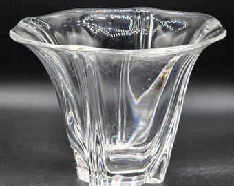 1950s Steuben Art glass vase
