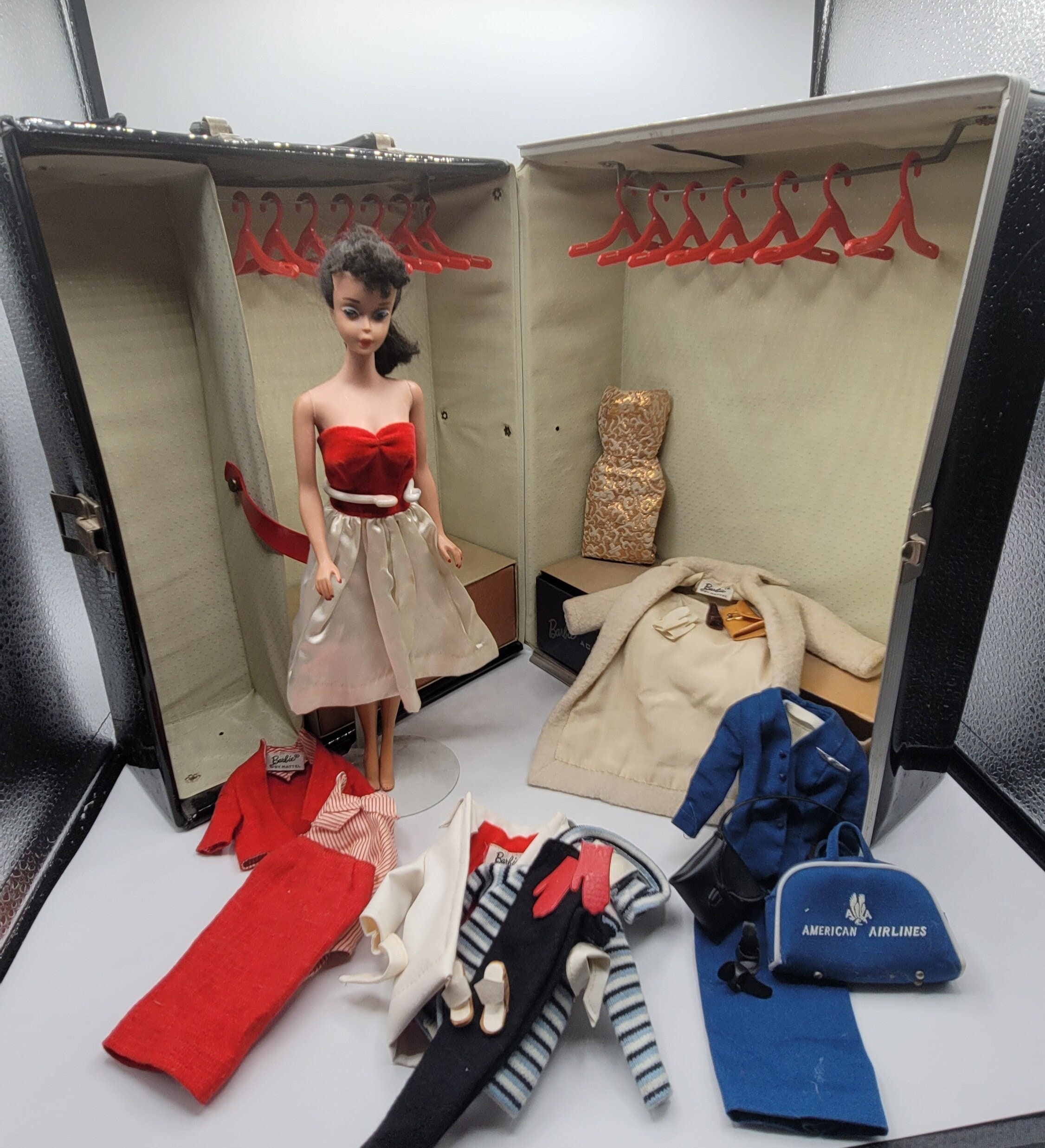 Barbie case, Barbies and clothes, fashion plates - Metzger Property  Services, LLC
