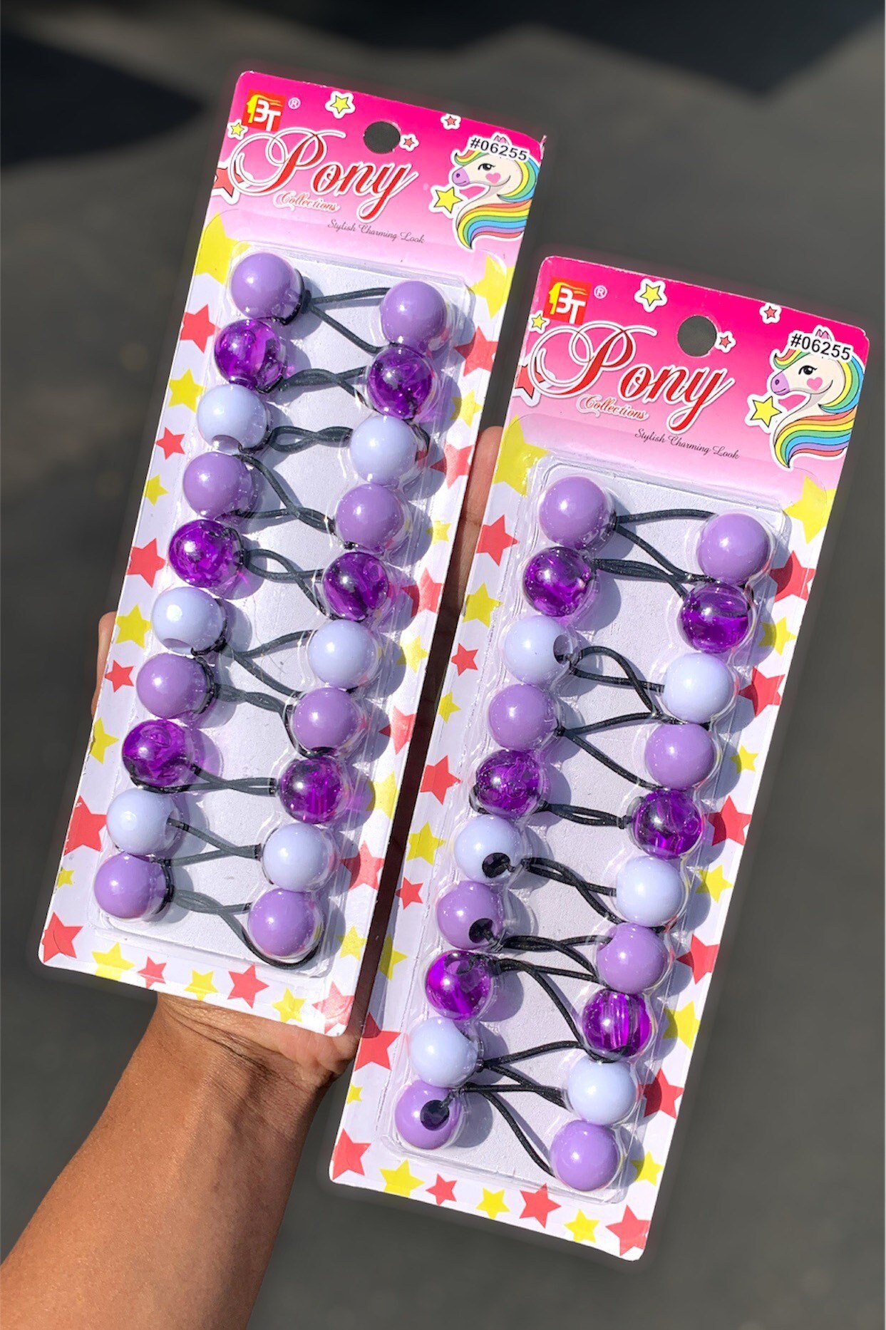 20MM Knocker Balls Jumbo Bead Hair Tie Hair Bobbles Etsy