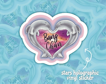 The kids channie holographic sticker