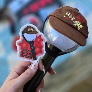 Adesivo de vinil Hobi HOTS Tour Army Light Stick versão