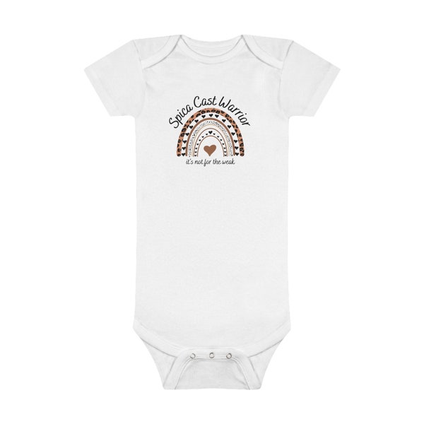 Spica Cast Warrior Baby Short Sleeve Onesie®