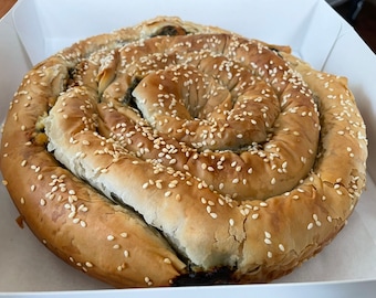 Spanakopita striftí - Spinach pie