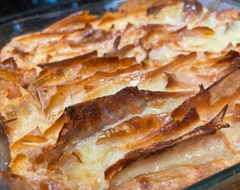 Bougatsa - Greek breakfast pastry