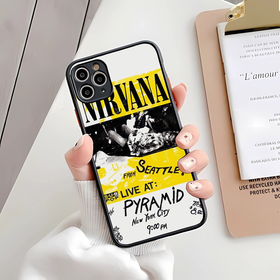 IPhone 16 Smells Like Teen Spirit iPhone Case Samsung Galaxy Case Ipod ...