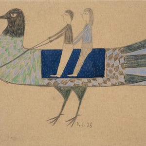 Coppia su uccello