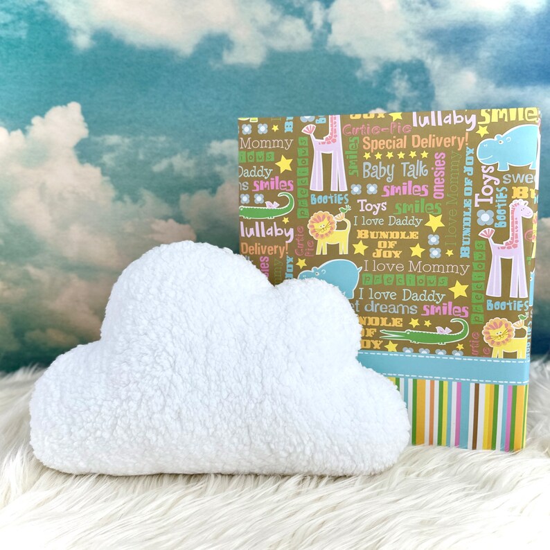 Sherpa Cloud Pillow, Sherpa Cloud, Cloud Cushion, Cloud Shape, Cloud Decor, Girls Decor, Nordic Decor, Nursery Pillow, Neutral Nursery Decor White