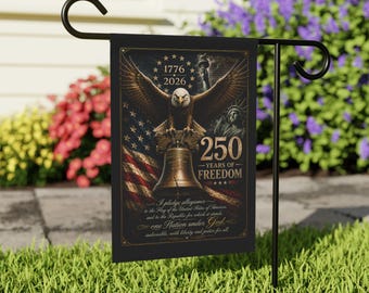 Vlag Amerika 250 tuin, banner patriottische adelaar huis, 1776 2026 buitendecor, vlag Liberty Bell Independence Day