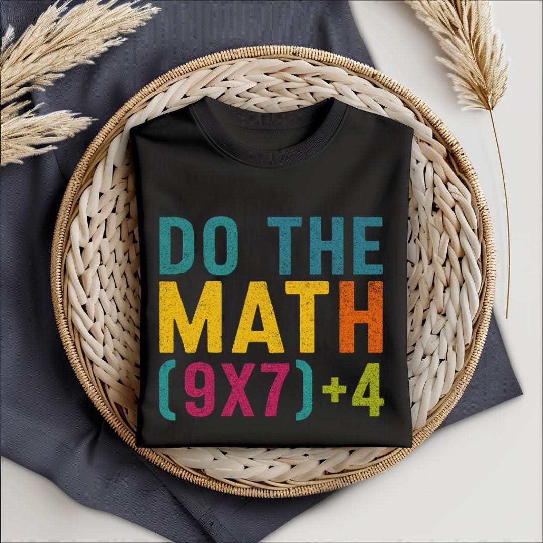 Do the Math 67 Meme Funny Six Seven Unisex Jersey T-shirt, Funny Math ...