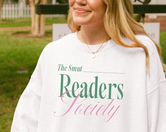 Smut Readers Book Club Sweatshirt Smut Reader Gift Book Lover Gift Bookish Sweatshirt Reading Sweatshirt Romance Reader Booktok Sweatshirt
