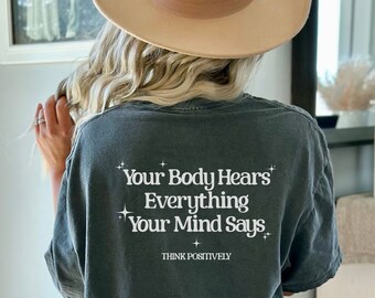 Trendy Inspirational Shirt Cute Beach Tshirt Motivational Shirt For Daughter Positivity Shirt Manifestation Shirt Trendy Summer Tee