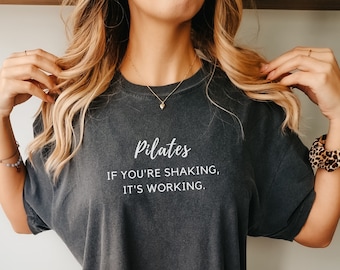 Pilates Shirt Pilates Gifts Pilates Teacher Gift Pilates Tshirt Pilates Tee Pilates Lover Comfort Colors Shirt Workout Clothes Gift For Her