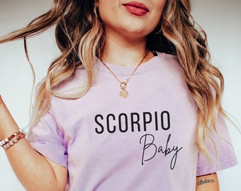 Scorpio Shirt Scorpio Birthday Astrology Shirt Scorpio Scorpio Tshirt Scorpio Gift Zodiac Gift Zodiac Sign Gift Astrology Tshirt