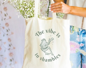 Frog Tote Bag Gift For Meme Lovers Funny Tote Bag Meme Tote Bag Funny Meme Gifts Fun Tote Bag Frog Gifts Frog Bag Frog Purse Cute Frog Gift