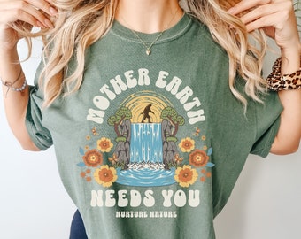 Granola Girl Esthetische Granola Girl Granola Girl Kleding Bigfoot Shirt Granola Girl Gift Wandelkleding Cadeaus voor kampeerliefhebbers Earth Day