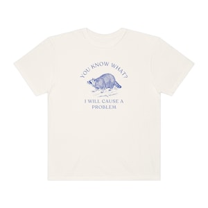 Cute Raccoon Shirt Raccoon Tshirt Meme Shirt Raccoon Shirt Trash Panda Raccoon Lover Sarcastic Shirt Funny Raccoon Shirt Funny Tshirts zdjęcie 7