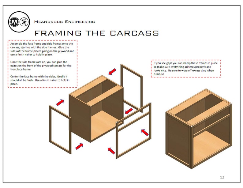 DIY Mobile Tool Cart Build Plans Etsy