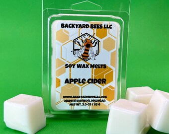 Apple Cider - Soy Wax Melts / Long Lasting Scent / Strong Scented / Hand Poured / Homemade Wax Melts
