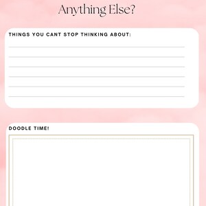 Bedtime Journal: Nightly Digital/printable- Pink - Etsy