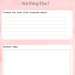 Bedtime Journal: Nightly Digital/printable- Pink - Etsy