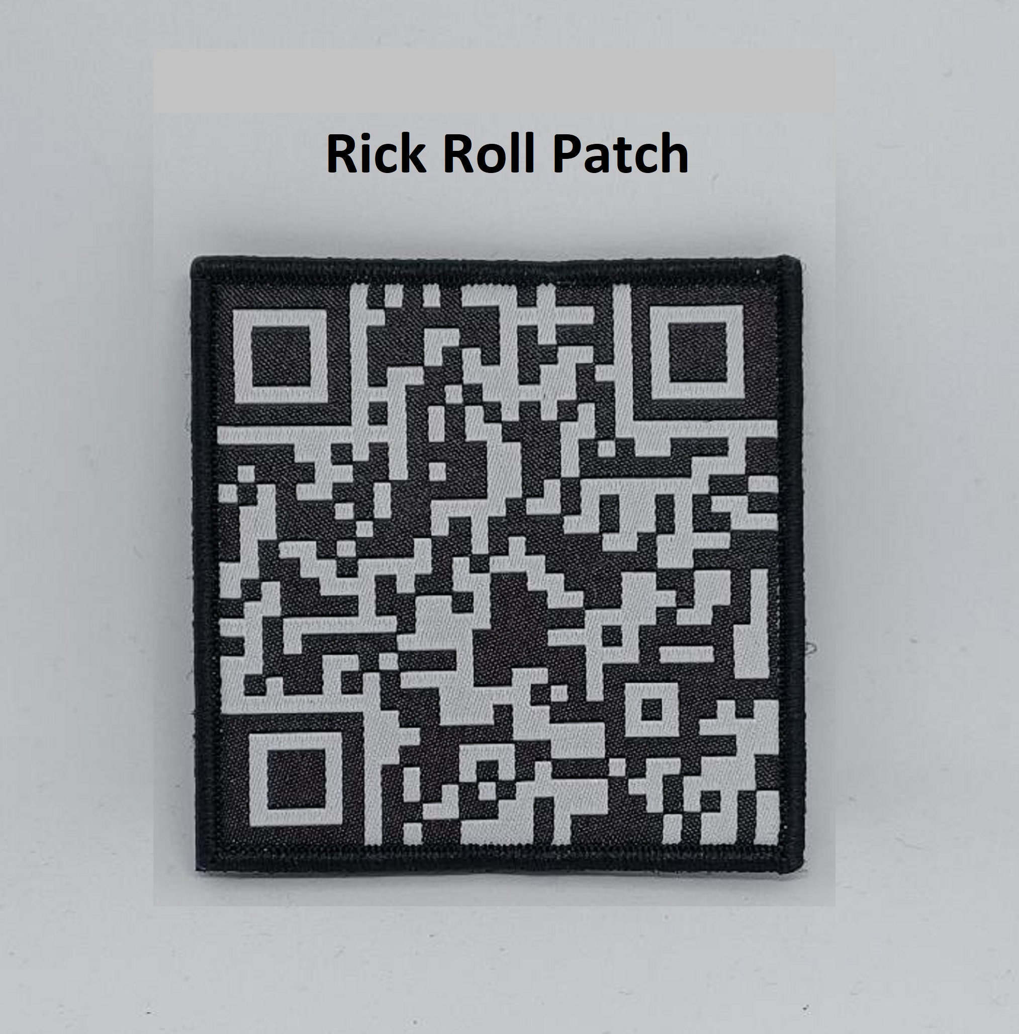 Totally Normal QR Code That Definitely Is Not A Rick Roll Perler