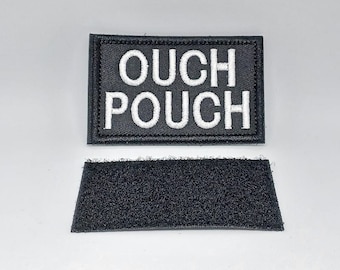 Ouch Pouch Embroidered Hook & Loop Tactical Morale Patch 