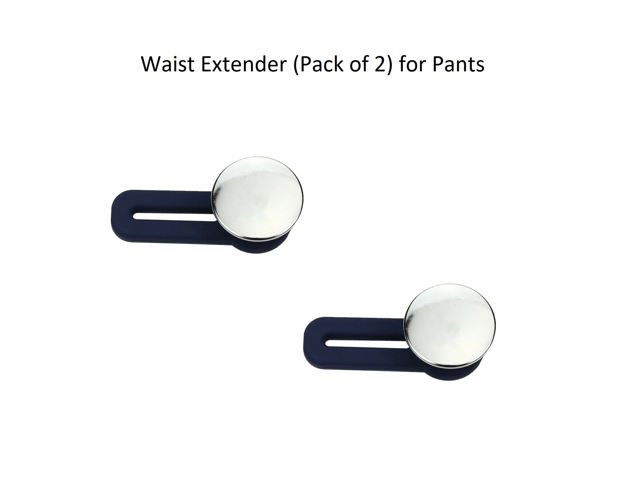 Button Extender For Trousers Waist Extenders For Mens Or Womenpants Waist  Extendertrousers Jean Button(6 Pieces, Blue)