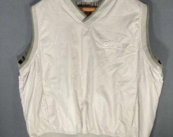 Chaleco Holloway Pullover para hombre, talla XL, color tostado, cuello en V, Gniewek's Memorial Classic 11783