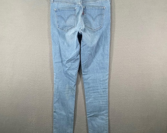 Levis 311 Shaping Skinny Jeans W25 L32 Light Wash Womens