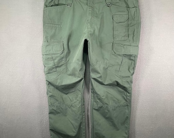 CQR 40x30 Olive Tactical Cargo Pants Mens Utility Ripstop