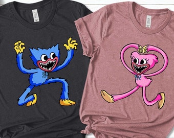 Poppy Playtime Logo Shirt, Huggy Wuggy And Kissy Missy Shirt sold by Amalea  Disgusted, SKU 38338180