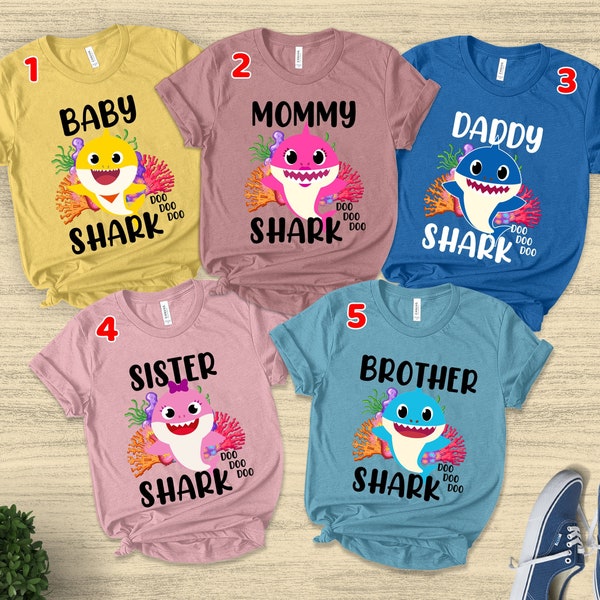 Baby Shark Birthday Shirt - Etsy