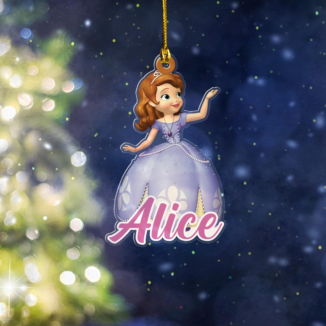 Disney Princess Sofia the First Christmas Ornament Christmas Etsy