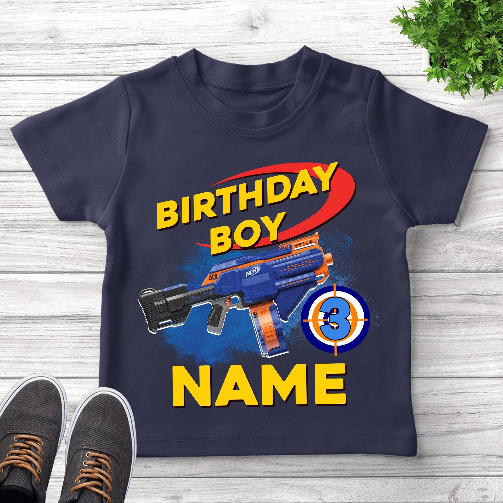 Boy's Nerf Classic Logo Performance Tee