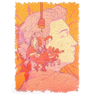 BYZANTINE PUZZLES Wooden Jigsaw Puzzles Featuring Global Artists - Olivos - 773pcs - Artistic Wooden Puzzle for Everyone!