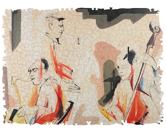 BYZANTIJNSE PUZZELS Houten legpuzzels met wereldwijde artiesten – schilderij, tekening – 750 stukjes – artistieke houten puzzel voor iedereen!