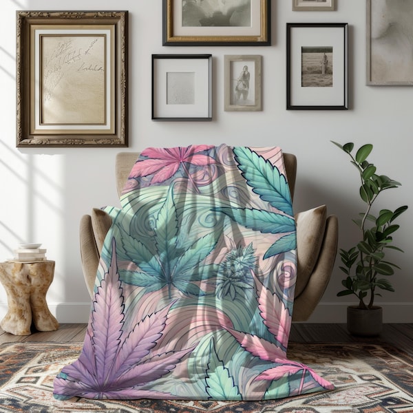 Crochet Weed Leaf Etsy