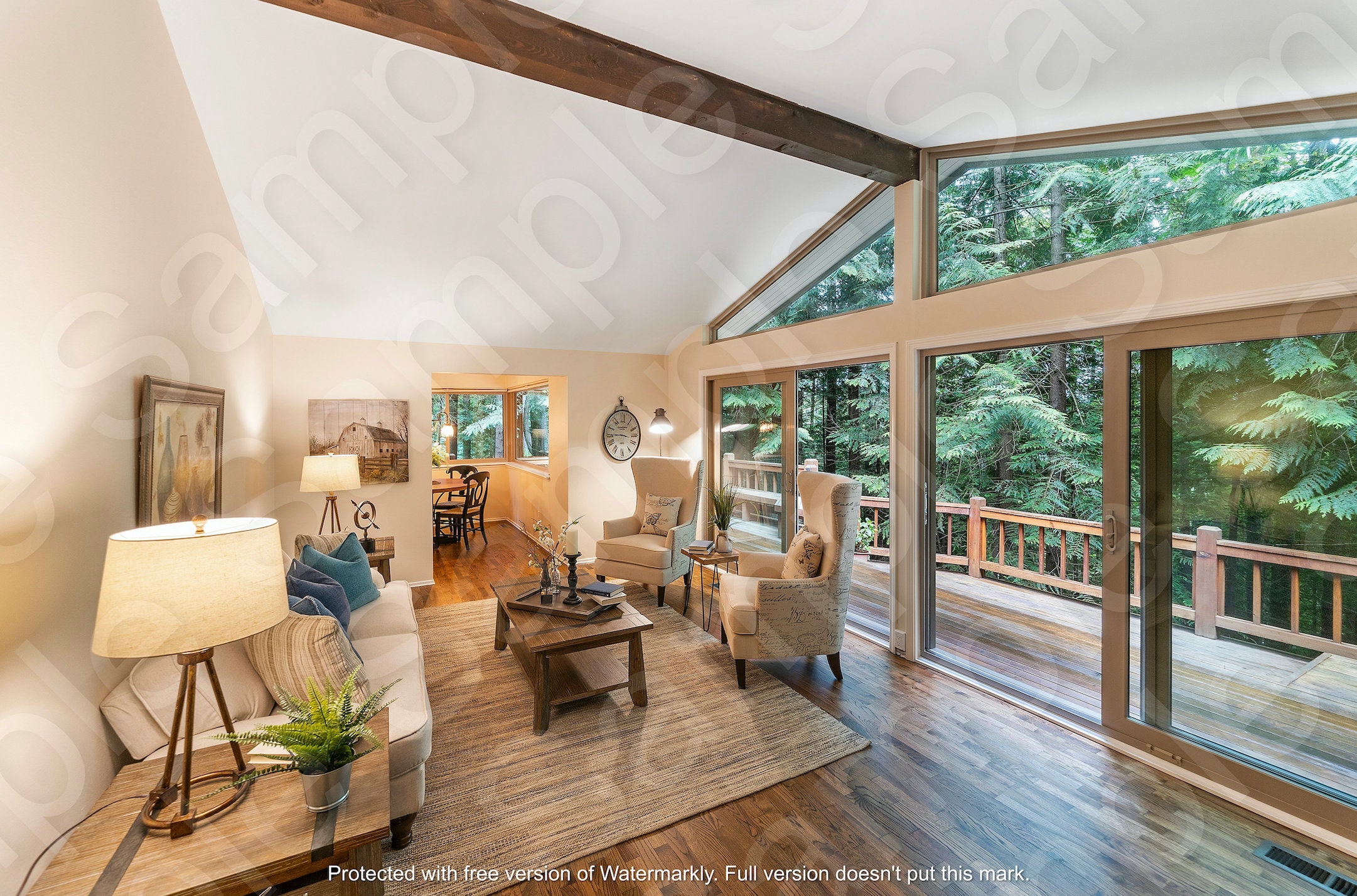 Luxury Cabin Virtual Background Zoom Teams Skype Etsy UK