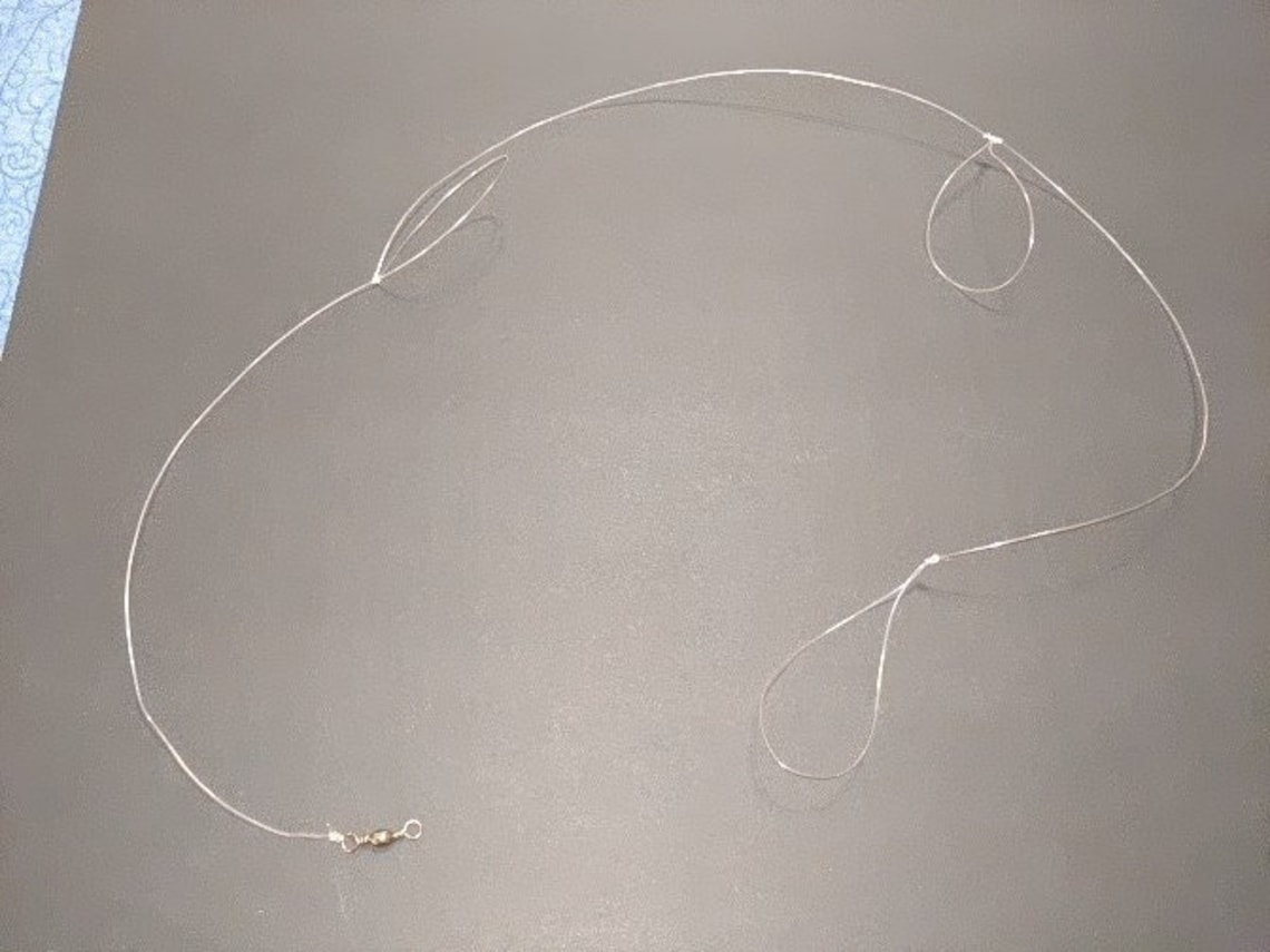 Double Dropper Loop Rig Handcrafted, Versatile, and Reliable Fishing