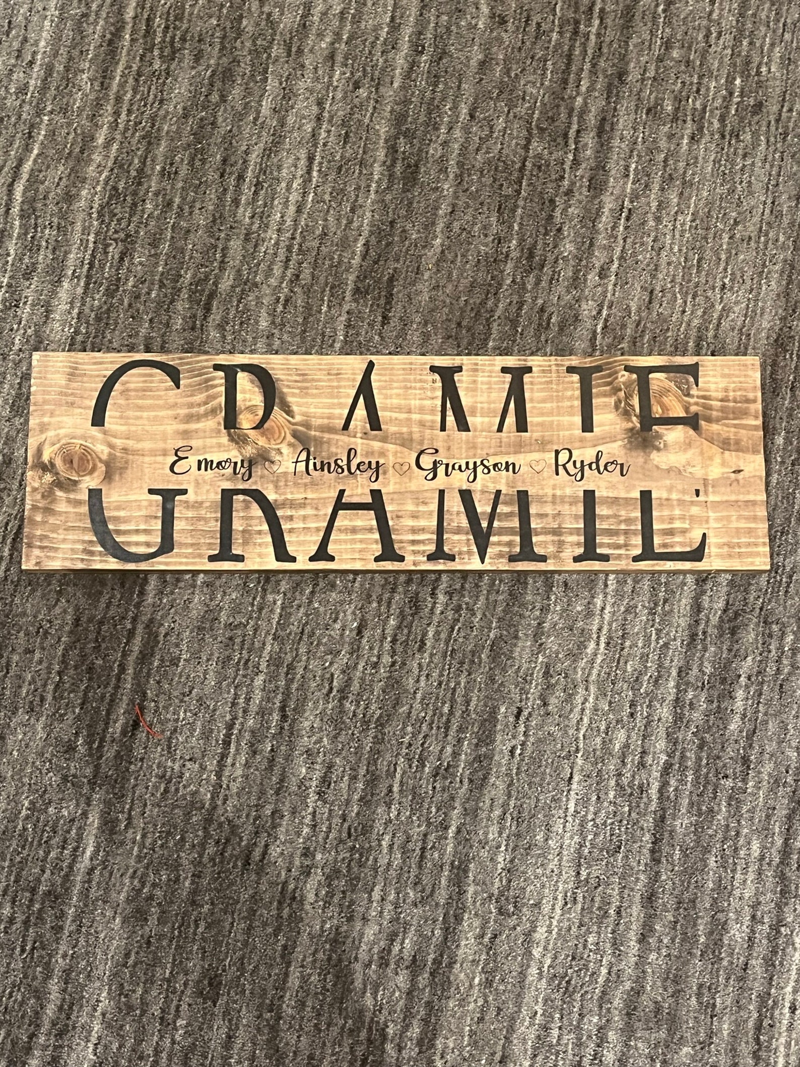 Family Point Sign Customizable Family Sign - Etsy