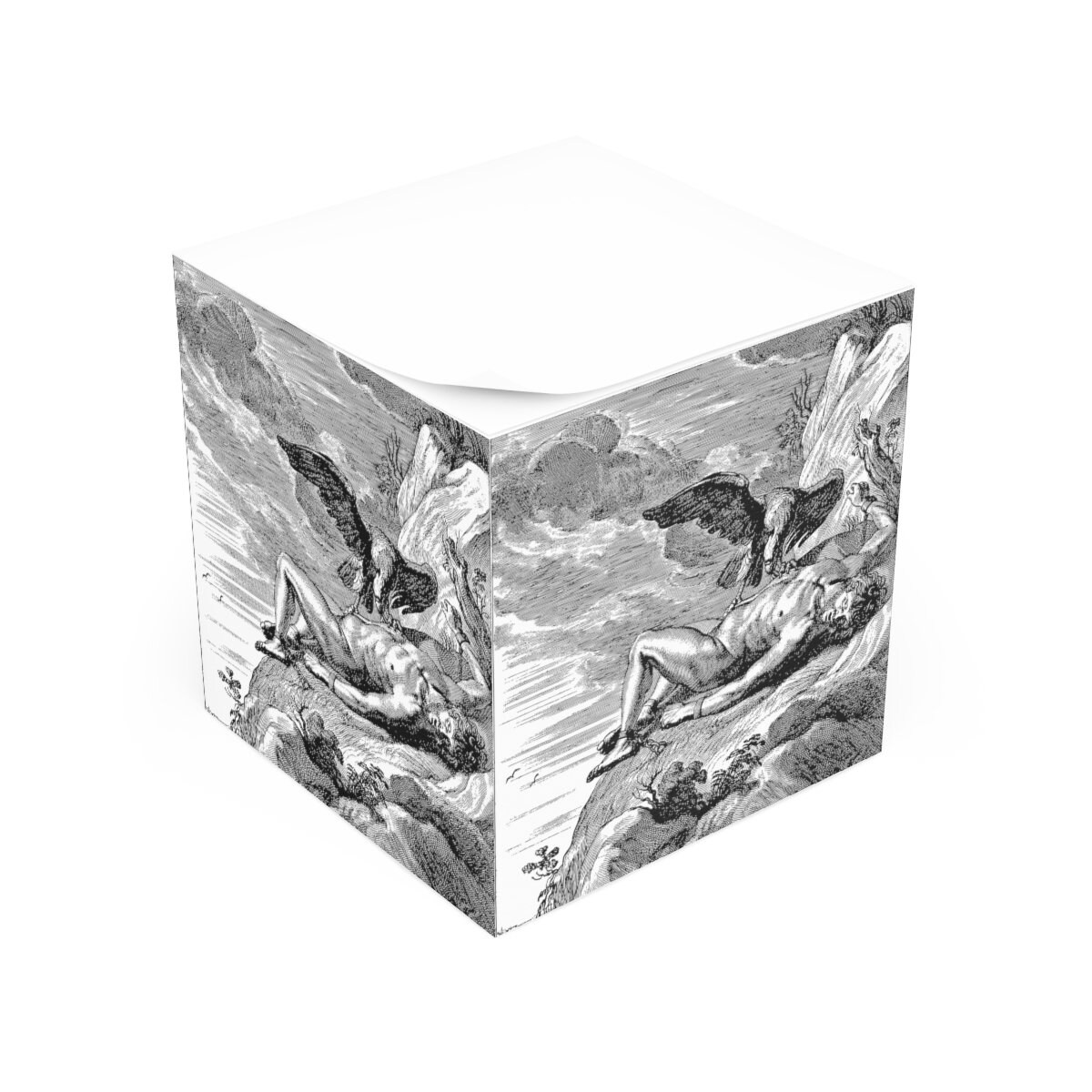 Prometheus Note Cube Prometheus Sticky Notes God of Fire - Etsy